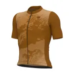 ALÉ Cyklistický dres s krátkym rukávom - KRAKATOA OFF ROAD-GRAVEL - hnedá ALÉ Cyklistický dres s krátkym rukávom - KRAKATOA OFF ROAD-GRAVEL - hnedá