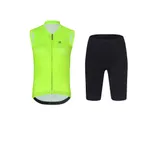 RIVANELLE Cyklistický krátky dres a krátke nohavice - PURE - čierna/žltá RIVANELLE Cyklistický krátky dres a krátke nohavice - PURE - čierna/žltá