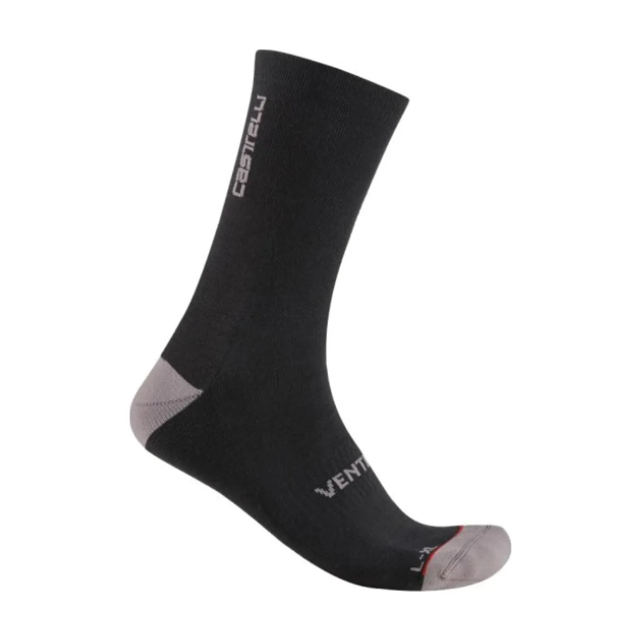 CASTELLI Cyklistické ponožky klasické - VENTI SOFT MERINO - čierna CASTELLI Cyklistické ponožky klasické - VENTI SOFT MERINO - čierna