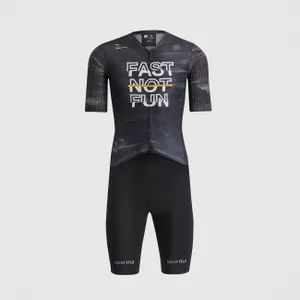 SPORTFUL Cyklistická kombinéza - FAST NOT FUN - čierna SPORTFUL Cyklistická kombinéza - FAST NOT FUN - čierna