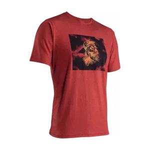 LEATT Cyklistické tričko s krátkym rukávom - CORE - červená LEATT Cyklistické tričko s krátkym rukávom - CORE - červená