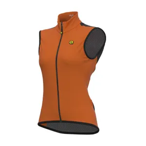 ALÉ Cyklistická vesta - GUSCIO VENTO 2 LADY - oranžová ALÉ Cyklistická vesta - GUSCIO VENTO 2 LADY - oranžová