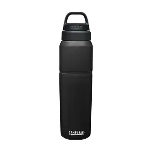 CAMELBAK Cyklistická fľaša na vodu - MULTIBEV VACUUM STEINLESS 0,65L/0,5L - čierna CAMELBAK Cyklistická fľaša na vodu - MULTIBEV VACUUM STEINLESS 0,65L/0,5L - čierna