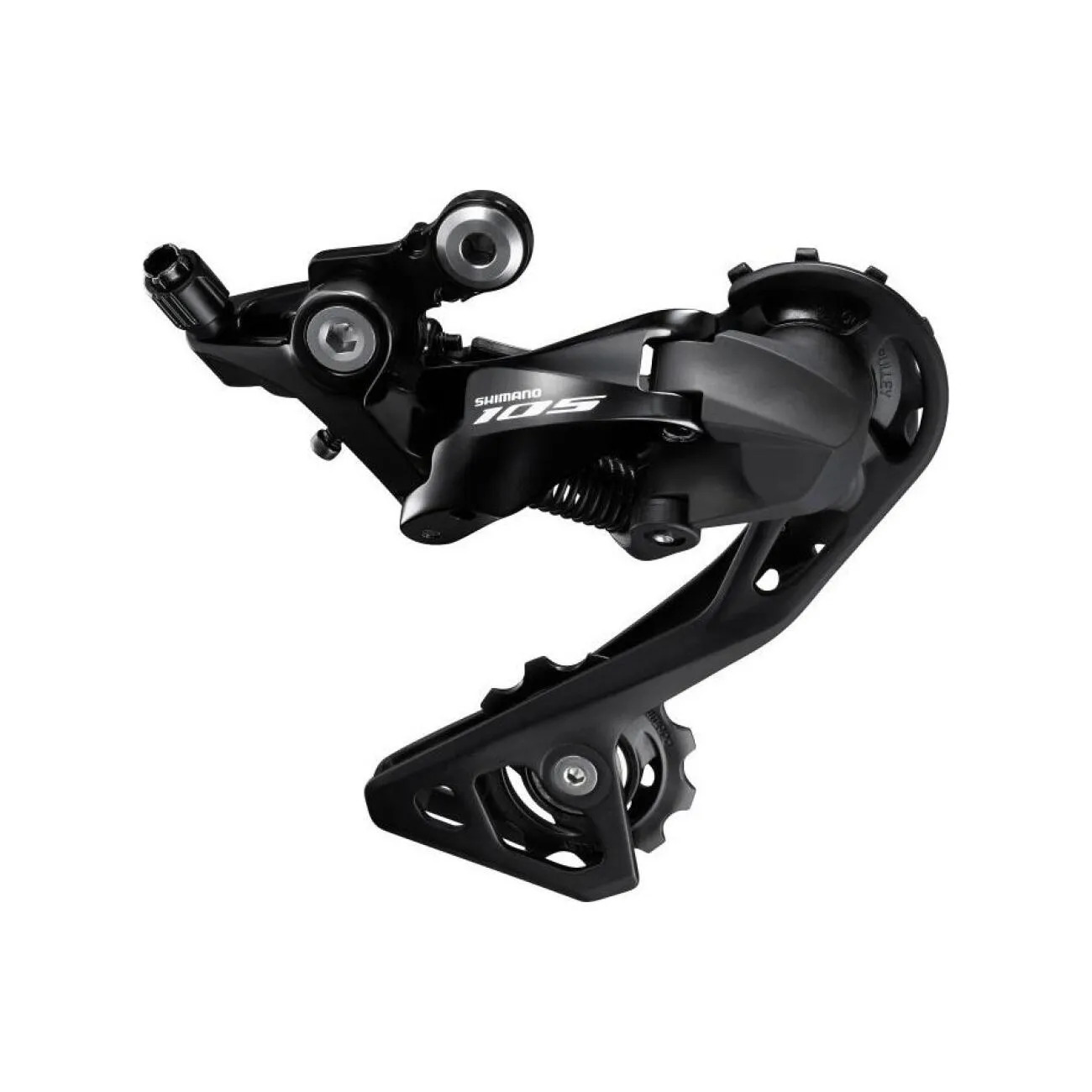 SHIMANO prehadzovačka - DERAILLEUR 105 R7000 LONG - šedá/čierna SHIMANO prehadzovačka - DERAILLEUR 105 R7000 LONG - šedá/čierna