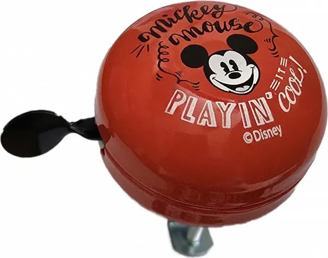 Šport a outdoor | Cyklistika | Cyklodoplnky | Zvončeky - Disney Mickey red retro 60 mm Šport a outdoor | Cyklistika | Cyklodoplnky | Zvončeky - Disney Mickey red retro 60 mm