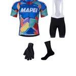 BONAVELO Cyklistický mega set - MAPEI - biela/modrá/čierna BONAVELO Cyklistický mega set - MAPEI - biela/modrá/čierna
