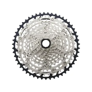 SHIMANO kazeta - CASSETTE SLX M7100 12 10-45 - strieborná/čierna SHIMANO kazeta - CASSETTE SLX M7100 12 10-45 - strieborná/čierna