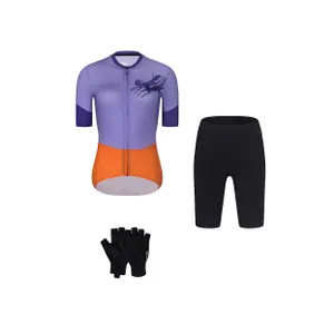 RIVANELLE Cyklistický mega set - STALLION - oranžová/čierna/fialová RIVANELLE Cyklistický mega set - STALLION - oranžová/čierna/fialová