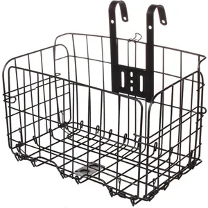 Šport a outdoor | Cyklistika | Cyklodoplnky | Košíky - Merco Basket Solid košík na riadidlá, čierny, multipack 2 ks Šport a outdoor | Cyklistika | Cyklodoplnky | Košíky - Merco Basket Solid košík na riadidlá, čierny, multipack 2 ks
