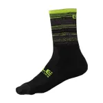 ALÉ Cyklistické ponožky klasické - SCANNER - žltá/čierna ALÉ Cyklistické ponožky klasické - SCANNER - žltá/čierna
