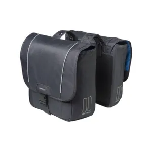 BASIL Cyklistická taška - SPORT DESIGN-DOUBLE BAG - šedá BASIL Cyklistická taška - SPORT DESIGN-DOUBLE BAG - šedá