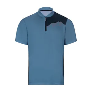 HOLOKOLO Cyklistický dres s krátkym rukávom - ADVENTURE - modrá HOLOKOLO Cyklistický dres s krátkym rukávom - ADVENTURE - modrá