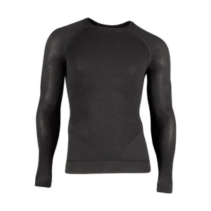 UYN Cyklistické tričko s dlhým rukávom - FUSYON CASHMERE - čierna UYN Cyklistické tričko s dlhým rukávom - FUSYON CASHMERE - čierna