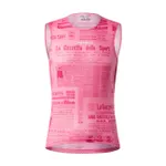 CASTELLI Cyklistické tričko bez rukávov - GAZZETTA DELLO SPORT - ružová CASTELLI Cyklistické tričko bez rukávov - GAZZETTA DELLO SPORT - ružová