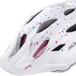 Šport a outdoor | Cyklistika | Prilby - Alpina Carapax Jr. white-polka dots M Šport a outdoor | Cyklistika | Prilby - Alpina Carapax Jr. white-polka dots M