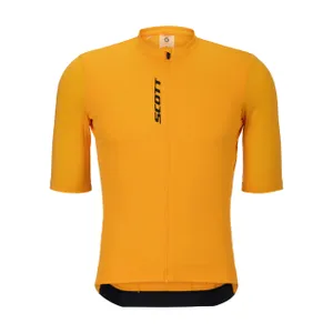 SCOTT Cyklistický dres s krátkym rukávom - PRO - oranžová SCOTT Cyklistický dres s krátkym rukávom - PRO - oranžová