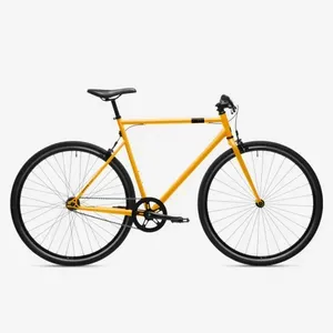 Mestský bicykel - Mestský bicykel Single Speed 500 žltý Mestský bicykel - Mestský bicykel Single Speed 500 žltý