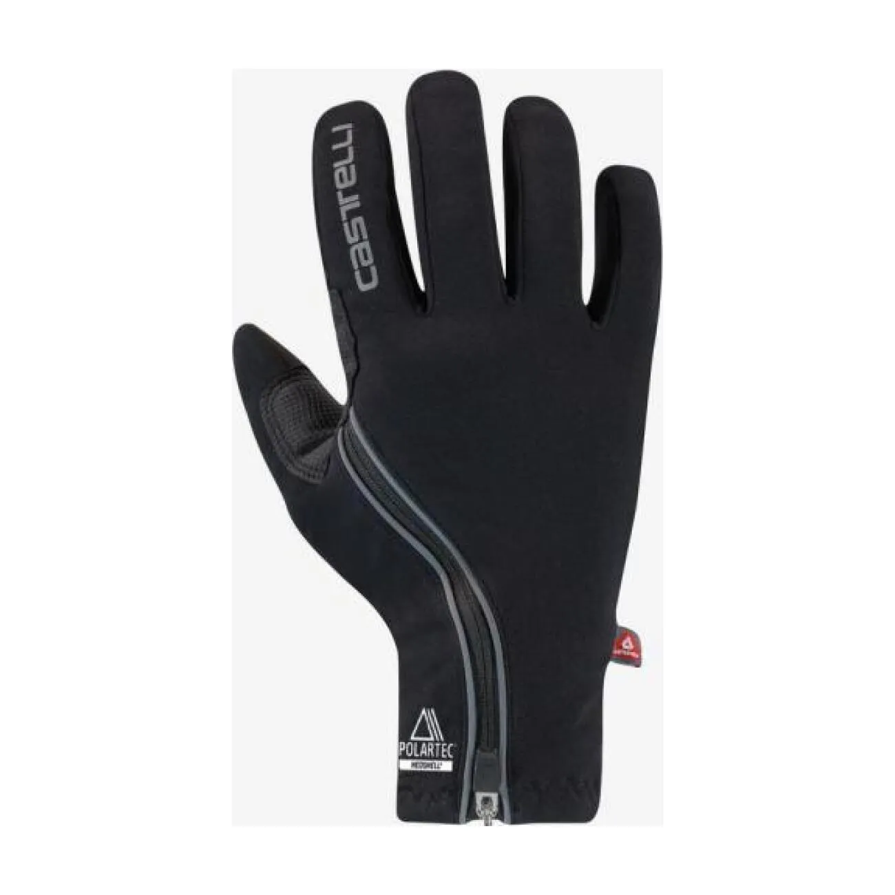 CASTELLI Cyklistické rukavice dlhoprsté - ESPRESSO 2 - čierna CASTELLI Cyklistické rukavice dlhoprsté - ESPRESSO 2 - čierna