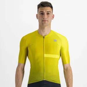 SPORTFUL Cyklistický dres s krátkym rukávom - BOMBER - žltá SPORTFUL Cyklistický dres s krátkym rukávom - BOMBER - žltá