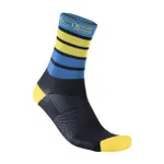 KARPOS Cyklistické ponožky klasické - VERVE - modrá/žltá KARPOS Cyklistické ponožky klasické - VERVE - modrá/žltá