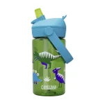 CAMELBAK Cyklistická fľaša na vodu - THRIVE FLIP STRAW KIDS 0,4l - zelená/modrá CAMELBAK Cyklistická fľaša na vodu - THRIVE FLIP STRAW KIDS 0,4l - zelená/modrá