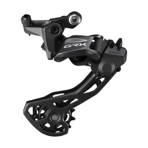 SHIMANO prehadzovačka - GRX RX820 - šedá/čierna SHIMANO prehadzovačka - GRX RX820 - šedá/čierna