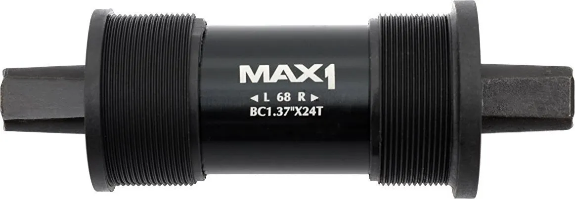 Šport a outdoor | Cyklistika | Diely a komponenty | Stredové zloženia - MAX1 Os 122,5 + nylonové misky BSA Šport a outdoor | Cyklistika | Diely a komponenty | Stredové zloženia - MAX1 Os 122,5 + nylonové misky BSA