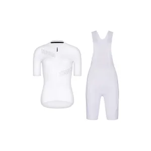 RIVANELLE Cyklistický krátky dres a krátke nohavice - CRYSTELLE - biela RIVANELLE Cyklistický krátky dres a krátke nohavice - CRYSTELLE - biela