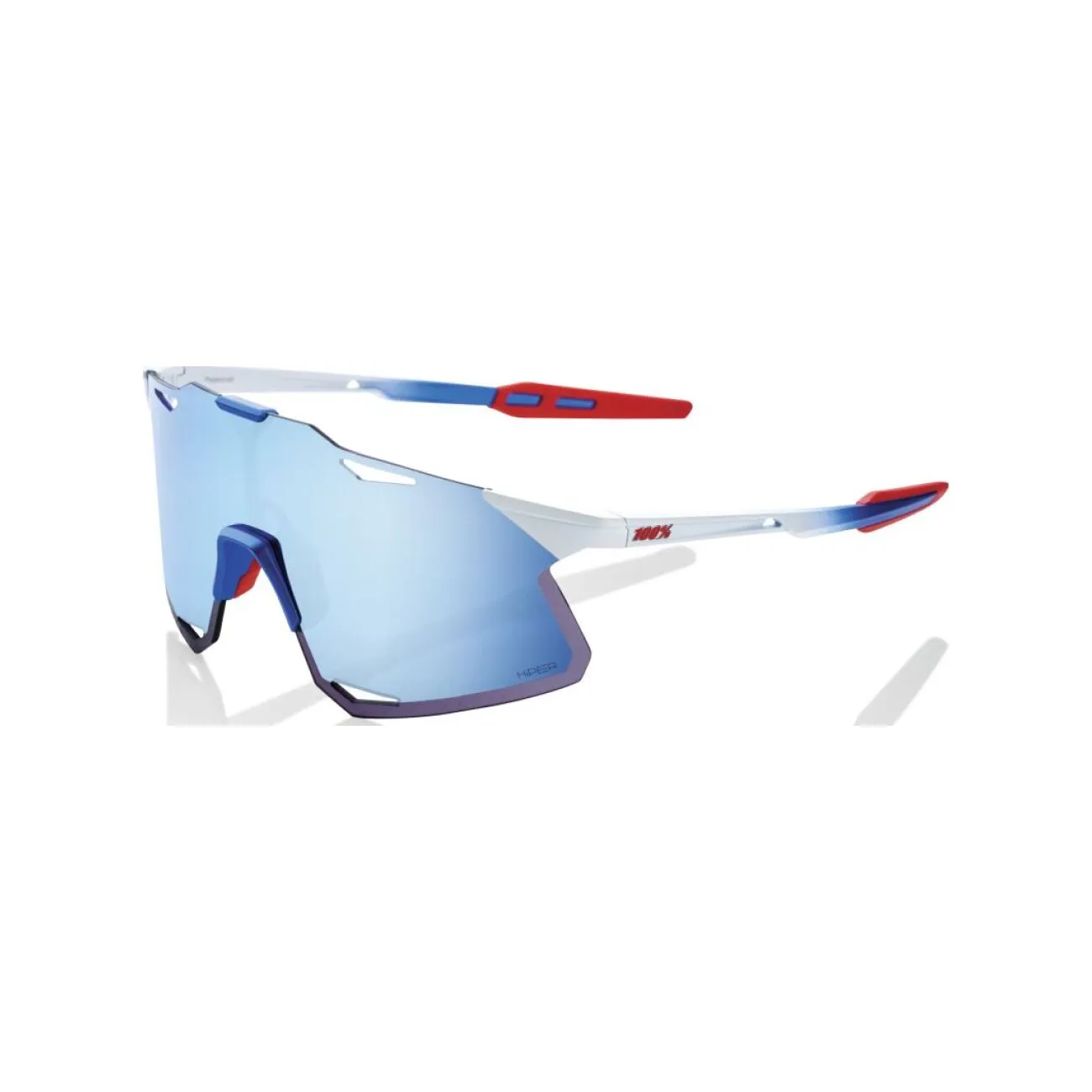100% SPEEDLAB Cyklistické okuliare - HYPERCRAFT TOTAL ENERGIES TEAM - biela/červená/modrá 100% SPEEDLAB Cyklistické okuliare - HYPERCRAFT TOTAL ENERGIES TEAM - biela/červená/modrá