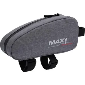Šport a outdoor | Cyklistika | Cyklodoplnky | Tašky - MAX1 Top Tube – taška na na rám, sivá Šport a outdoor | Cyklistika | Cyklodoplnky | Tašky - MAX1 Top Tube – taška na na rám, sivá