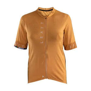 LEATT Cyklistický dres s krátkym rukávom - MTB ENDURANCE 5.0 W - oranžová LEATT Cyklistický dres s krátkym rukávom - MTB ENDURANCE 5.0 W - oranžová
