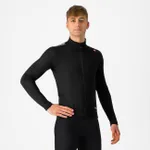 CASTELLI Cyklistická zateplená bunda - ESPRESSO AIR - antracitová CASTELLI Cyklistická zateplená bunda - ESPRESSO AIR - antracitová
