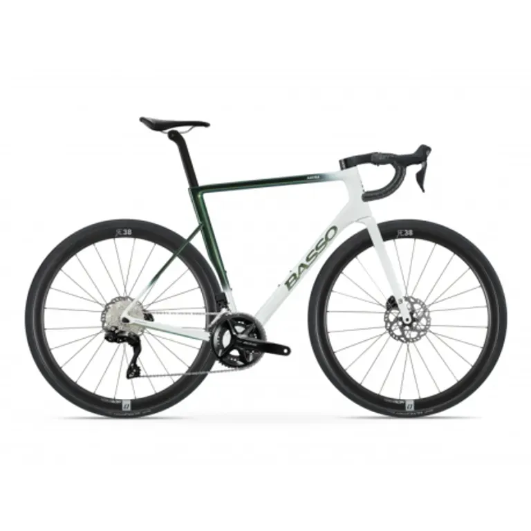 Cestný bicykel BASSO Astra disc, Shimano 105 Di2, Microtech RE38, pop green Cestný bicykel BASSO Astra disc, Shimano 105 Di2, Microtech RE38, pop green