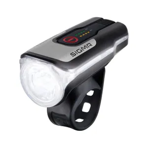 SIGMA SPORT predné svetlo - AURA 80 - strieborná/čierna SIGMA SPORT predné svetlo - AURA 80 - strieborná/čierna