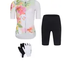 RIVANELLE Cyklistický mega set - FLOWERY LADY - biela/čierna/viacfarebná RIVANELLE Cyklistický mega set - FLOWERY LADY - biela/čierna/viacfarebná