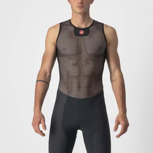 CASTELLI Cyklistické tričko bez rukávov - CORE MESH 3 - čierna CASTELLI Cyklistické tričko bez rukávov - CORE MESH 3 - čierna
