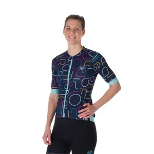 Dámsky cyklistický dres s krátkym rukávom NORTHFINDER MARGARET Dámsky cyklistický dres s krátkym rukávom NORTHFINDER MARGARET