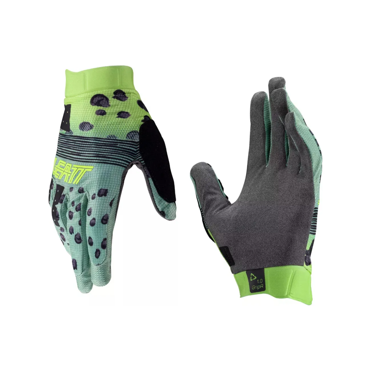 LEATT Cyklistické rukavice dlhoprsté - MTB 1.0 GRIPR - zelená LEATT Cyklistické rukavice dlhoprsté - MTB 1.0 GRIPR - zelená