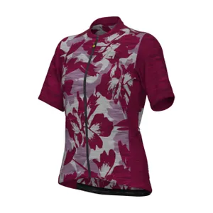 ALÉ Cyklistický dres s krátkym rukávom - OFF ROAD - GRAVEL SUNRISE - červená ALÉ Cyklistický dres s krátkym rukávom - OFF ROAD - GRAVEL SUNRISE - červená