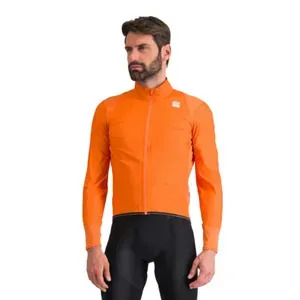 Pánska cyklistická bunda SPORTFUL Hot pack no rain jacket, orange sdr Pánska cyklistická bunda SPORTFUL Hot pack no rain jacket, orange sdr