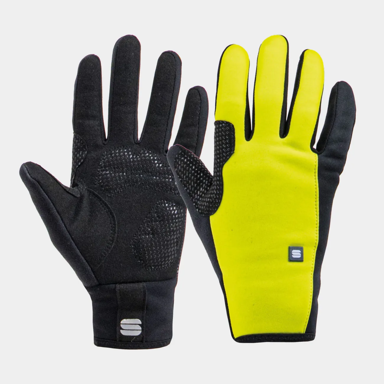 SPORTFUL Cyklistické rukavice dlhoprsté - KID ESSENTIAL - žltá SPORTFUL Cyklistické rukavice dlhoprsté - KID ESSENTIAL - žltá