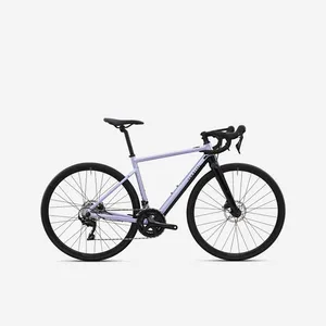 Cestný bicykel - Dámsky cestný elektrobicykel E-EDR AF 105 2×11 R fialový Cestný bicykel - Dámsky cestný elektrobicykel E-EDR AF 105 2×11 R fialový