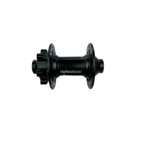 ND na kolesá AMULET Front hub KT 15 mm 13Gx32 holes, black ND na kolesá AMULET Front hub KT 15 mm 13Gx32 holes, black