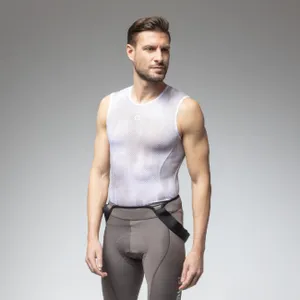 ALÉ Cyklistické tričko bez rukávov - INTIMO ARGON - biela ALÉ Cyklistické tričko bez rukávov - INTIMO ARGON - biela