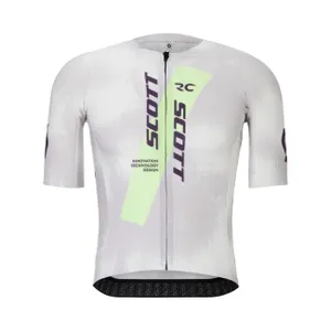 SCOTT Cyklistický dres s krátkym rukávom - RC ULTD AERO - fialová SCOTT Cyklistický dres s krátkym rukávom - RC ULTD AERO - fialová