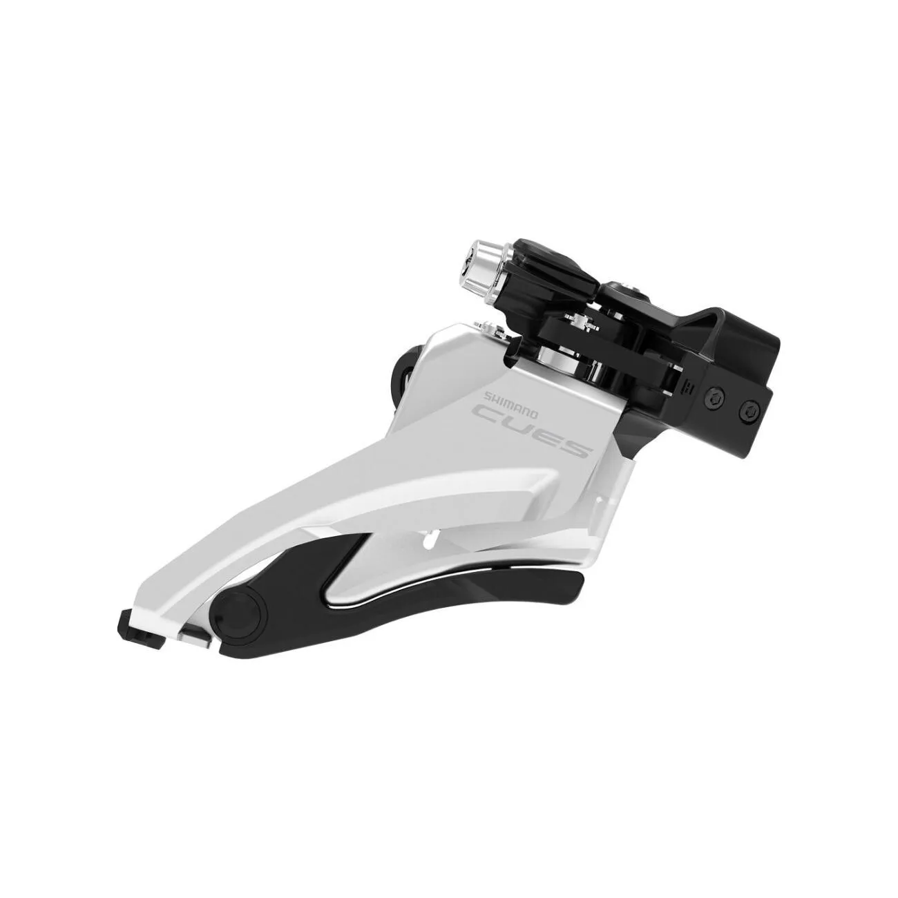 SHIMANO prešmyk - CUES U4000 SIDE SWING - strieborná/čierna SHIMANO prešmyk - CUES U4000 SIDE SWING - strieborná/čierna