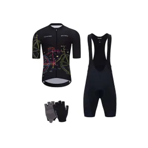 HOLOKOLO Cyklistický mega set - MAAPPI DARK - viacfarebná/čierna HOLOKOLO Cyklistický mega set - MAAPPI DARK - viacfarebná/čierna