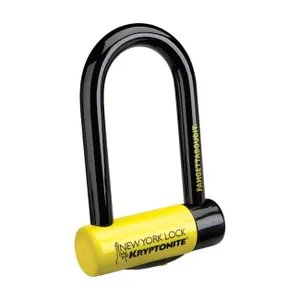 KRYPTONITE zámok na bicykel - FAHGETTABOUDIT LOCK - žltá/čierna KRYPTONITE zámok na bicykel - FAHGETTABOUDIT LOCK - žltá/čierna