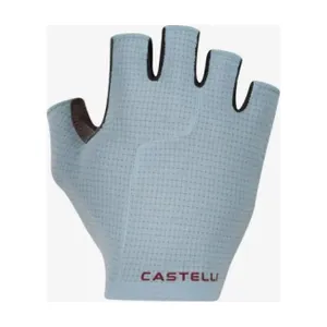 CASTELLI Cyklistické rukavice krátkoprsté - PREMIO EVO - modrá CASTELLI Cyklistické rukavice krátkoprsté - PREMIO EVO - modrá