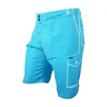 HAVEN Cyklistické nohavice krátke bez trakov - COMPETITOR - modrá/biela HAVEN Cyklistické nohavice krátke bez trakov - COMPETITOR - modrá/biela